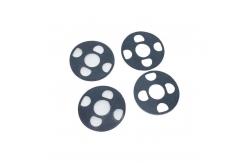 China Support OEM/ODM White Silicone Rubber Parts Within Compression Molding supplier