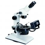 0.75 - 5x Jewelry Microscope Binocular Trinocular Halogen 12V 10W Gem Microscope A24.1203-B for sale