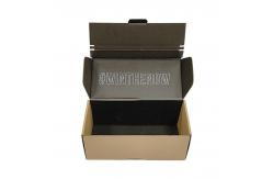 China Luxury Electronic Commerce Shipping Box With Flute Material And Ribbon Accessories supplier