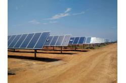 China 1000V Single Axis Solar Tracker For Ground Solar Energy Panel System supplier