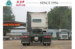 China HOWO T7 6 Wheeler Truck , 4x2 Prime Mover With Perfect Suspension Systems supplier