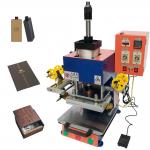 Pneumatic Hot Foil Stamping Machine , Leather Branding Machine for Photo Album OEM for sale