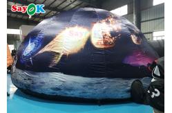 China Rapid Expansion Portable Inflatable Planetarium Tent With Printed Pattern Inflatable Star Dome supplier