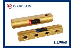 China Centres Distance 50mm 1/2'' 1 Brass Manifolds 16 Bar supplier