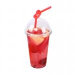 Boba Tea Milk Tea Biodegradable Clear PLA Transparent Take Out Cold Drinks Cup