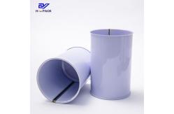 China Food Grade Milk Powder Tin Can 410ml Tall Round Tin Containers supplier