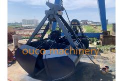 China 27cbm Clamshell Mechanical Grab Bucket HARDOX 500 Material Grab supplier