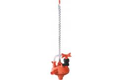China PVC Automatic Nipple Drinker Chicken Water Nipple Installation Red supplier