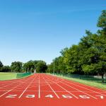 High Elasticity Jogging Track Material Rubber Playground Surface for sale