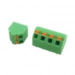 3.81mm / 5.08mm PCB Spring Terminal Block HQ249 Screwless Feed Through Wire Connector for sale