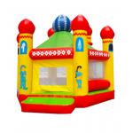 Light-Proof Colored Inflatable Castles Blow Up Obstacle Course For Kids for sale