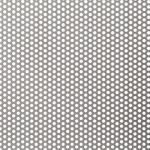 0.5mm Thickness Computer Casting Perforated Aluminium Screen For Telecommunication for sale