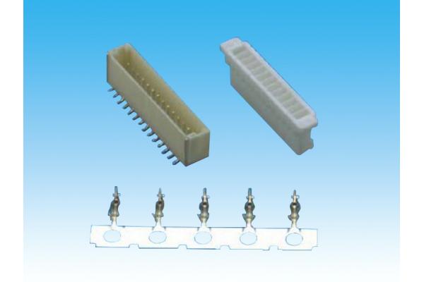 Right Angle SMT Electrical Cable Connectors , Wafer Small Electrical Connectors