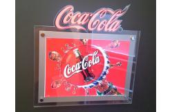 China Silver Border 30mm RGB Sparkle Acrylic LED Lightbox Display supplier