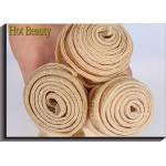 Russian Remy Human Bundles Body Wave 10-30 True To Length Blonde Color for sale
