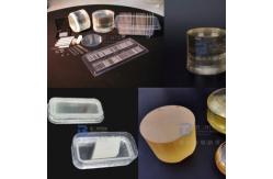 China Piezoelectric LiNbO3 Wafer Substrate 128Y Cut With Orientation Flat Notch supplier