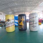 1.7m High PVC Sealed Printing Advertising Inflatables / Blow Up Can for sale