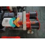 9HP Diesel 2000RPM 5T Stringing Conductor Double Capstan Cable Winch Trailer
