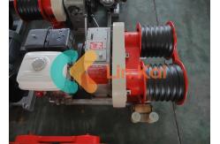 China 9HP Diesel 2000RPM 5T Stringing Conductor Double Capstan Cable Winch Trailer supplier