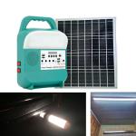 Outdoor Portable Solar Powered LED Lights 16W Small Energy Storage Lighting System for sale
