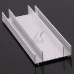 Asian Market Natural Silver OEM Aluminum Frame For Sliding Windows for sale