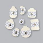 Nonwoven Adhesive Disposable ECG Monitoring Electrode For Adult Children for sale