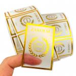 Hologram Transparent Clear Sticker Printing For Glass Bottle for sale