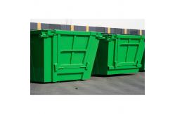 China Waste Management Skip Bin Stackable Scrap Steel Bin For Home Farm Construction supplier