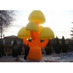 advertising inflatable mushroom tree model with custom logo printing for sale