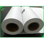 Eco - Friendly 100m 150m High Whiteness CAD Plotter Paper For Inkjet Printing for sale