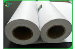 China Eco - Friendly 100m 150m High Whiteness CAD Plotter Paper For Inkjet Printing supplier
