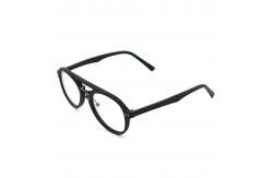 China Retro And Art Wood Copy Acetate Optical Glasses Frame MR 093 supplier