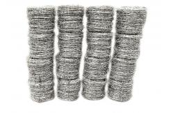 China Reverse Twisted Barbed Wire Fencing 12.5ga. 2 Points supplier