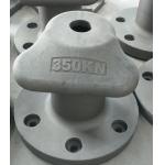 Marine Cast Iron T - Head Mooring Bollard Mooring Bitts For Ship Berthing for sale