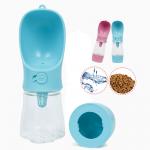 Insulated Dog Drinking Water Bottle 285ml Cat Dispenser Attached To Pet Bowl for sale