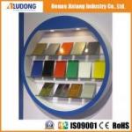 Aludong Nano PVDF ACP Aluminum Composite Panels FLASH SILVER ALD - 8801 1600mm