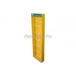Free Standing Cardboard Hook Display 18 Hooks Creative Point Of Sale Displays Cardboard for sale
