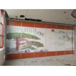 Melmaine Surface Commercial Furniture Folded Office Partitions / Movable Partition Wall for sale