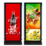 Indoor Touch Screen Advertising Kiosk CMS Software LCD Displays Splicing Use