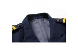 China Dark Blue Navy Ceremonial Uniform 100% Polyester With Straight Legged Trousers supplier