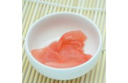 China Fresh Organic Pickled Sushi Ginger Sliced And Strip 160g / Bottle supplier