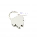 High-Performance Metal Keychain Holder with Durable Siliver Finish for sale