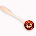 Rose Gold 304 Stainless Steel Coffee Tablespoon Mirror Polished 15ml Measuring Scoop for sale