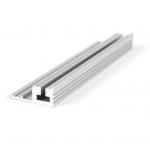 High Hardness U Shape 6061 Aluminium Industrial Profile For Railway for sale