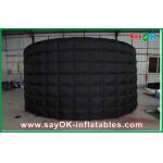 Wedding Black Party Photos Inflatable Curved , Waterproof Inflatable Bubble Tent LED inflatable wall