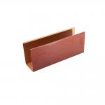 Modern Metal Baffle Ceiling  Customized Aluminum Hotel / Office Building Ceiling for sale