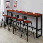 6.2 Inch Red Vintage Coffee Bar Table Portable Melamine Scratch Resistant for sale