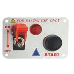 Automotive Racing Switch Panel With Flip Up Cover , Racing Toggle Switch for sale