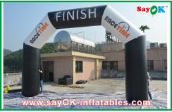 China Inflatable Finish Arch OEM Large Print Inflatable Arch For Racing Advertisment W7mxH4m supplier
