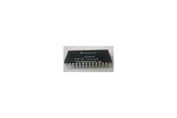 Integrated Circuit Chip MC34118P ------ Specifications and Applications Information